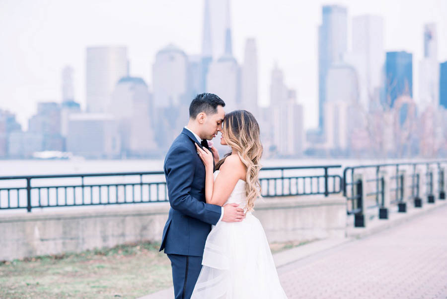 Liberty House wedding in Jersey City photographed by NJ wedding photographer, Myra Roman Photography