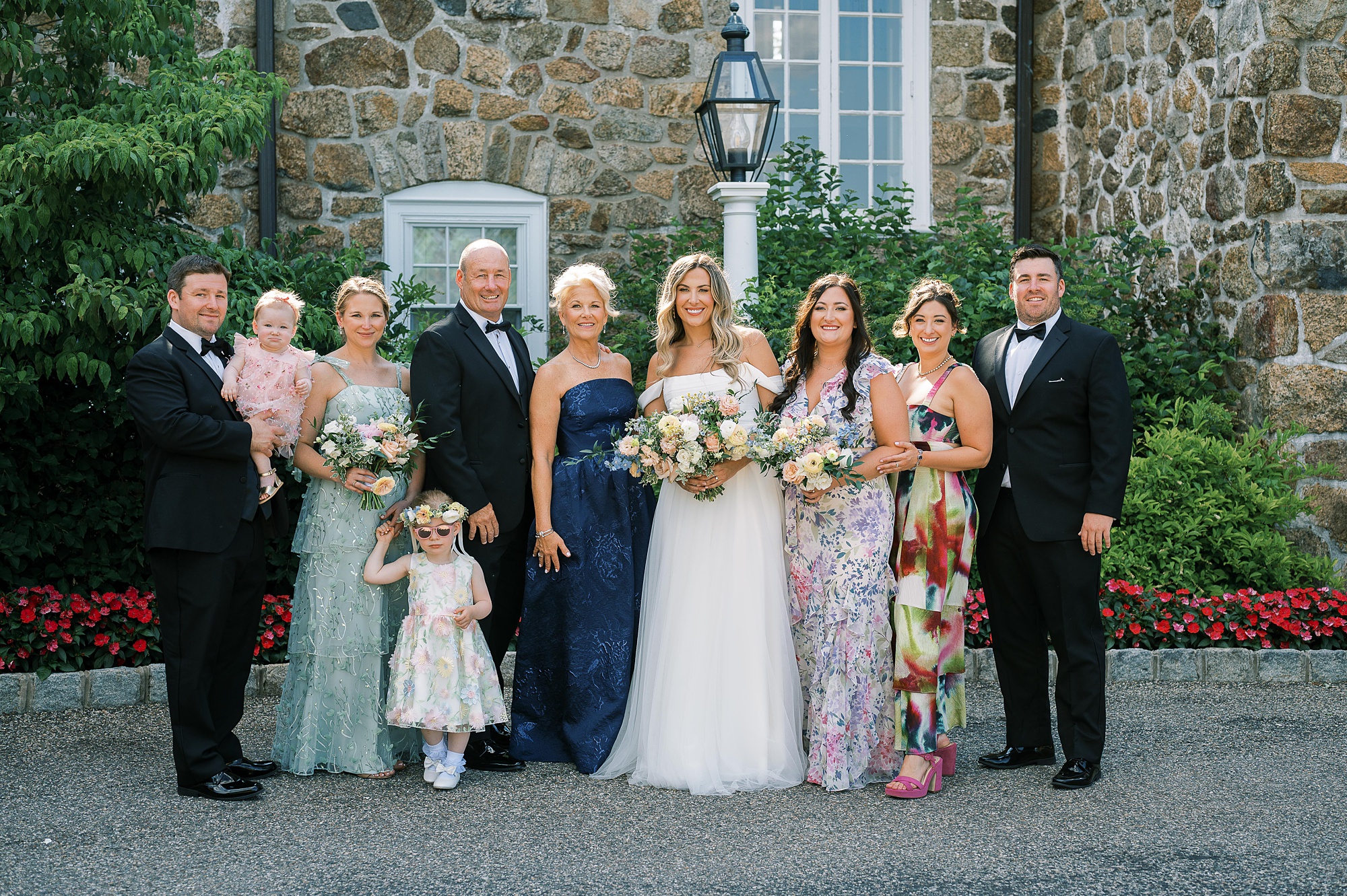 Tips to organize stress-free wedding day family photos from East Coast wedding photographer Myra Roman Photography